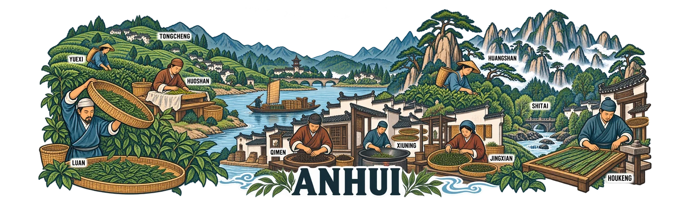 Anhui — Two Mountain Tea Countries