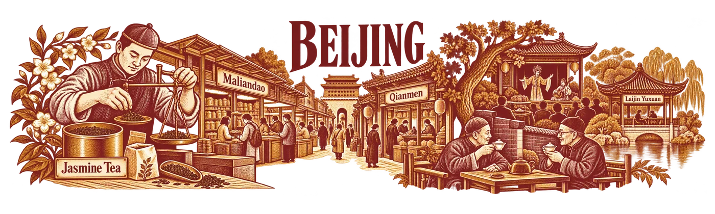 Beijing — Jasmine and the hands of the city