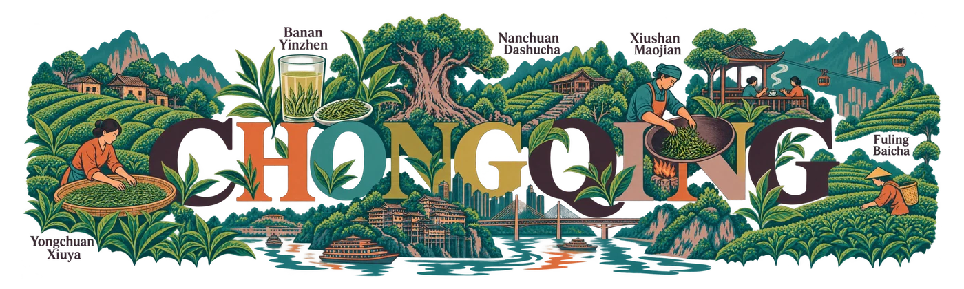 Chongqing — City on the tea word