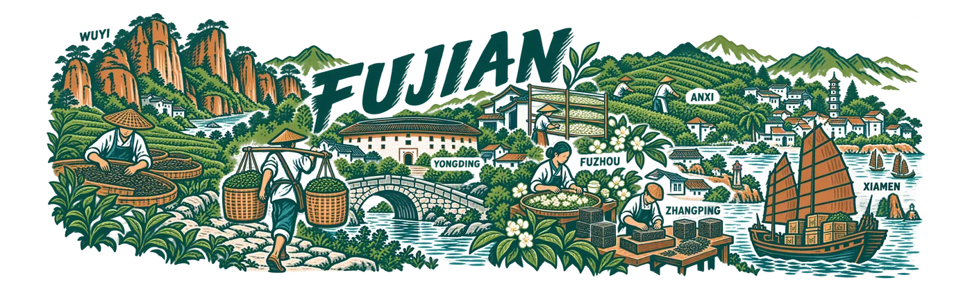 Fujian — From tea mountains to sails