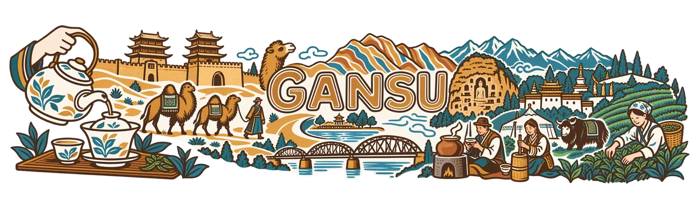 Gansu — Parade of landmarks