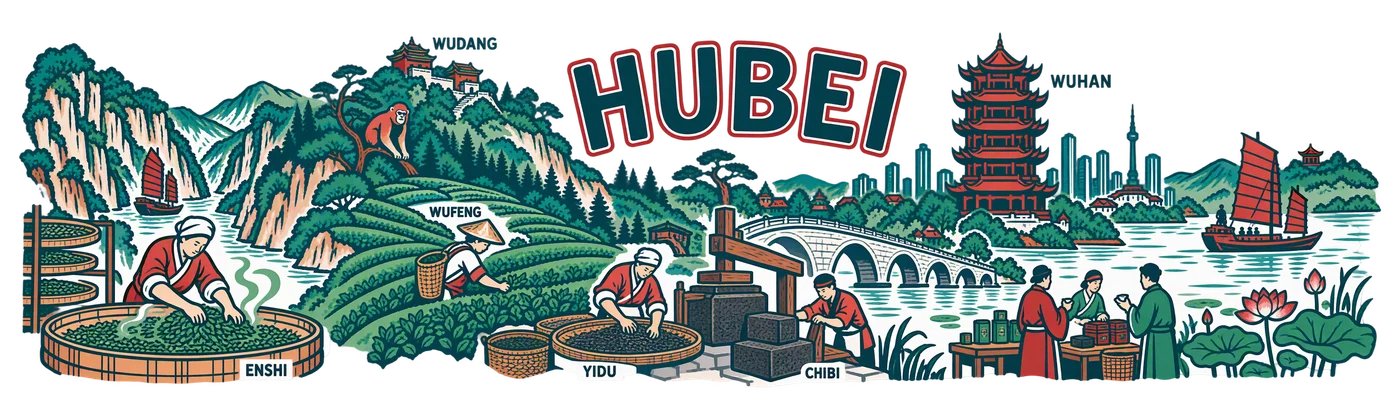 Hubei — Tower, tray and sail