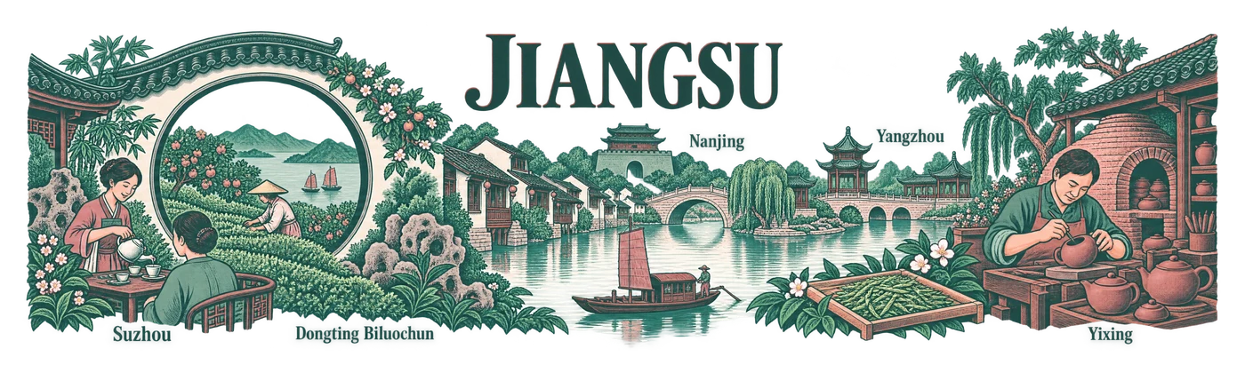 Jiangsu — Tea at the moon gate