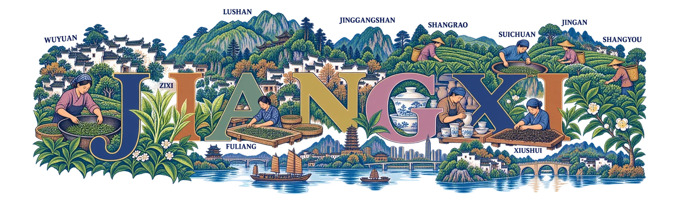Jiangxi — Tea and ware live in the word