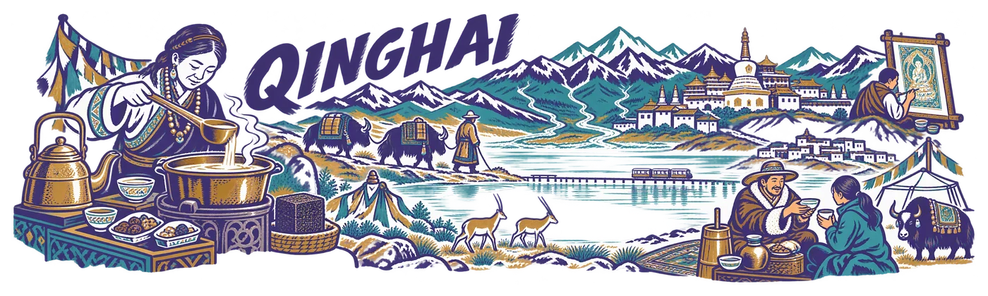 Qinghai — Lines of travel