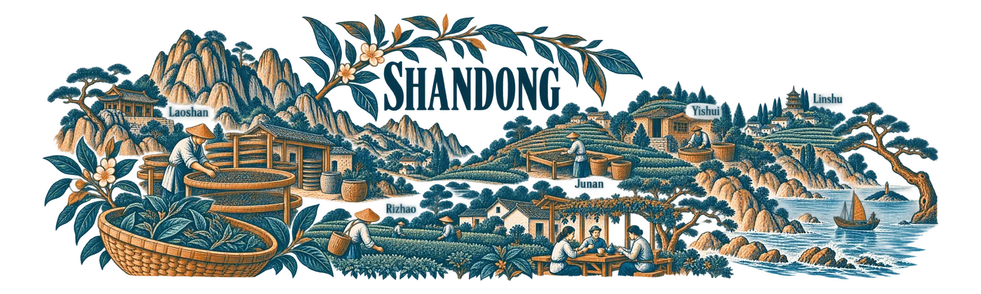 Shandong — Leaf before the sea