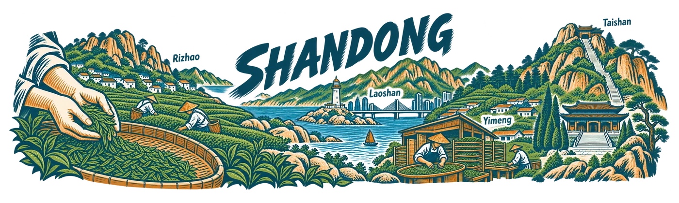 Shandong — Mountain path and sea wind