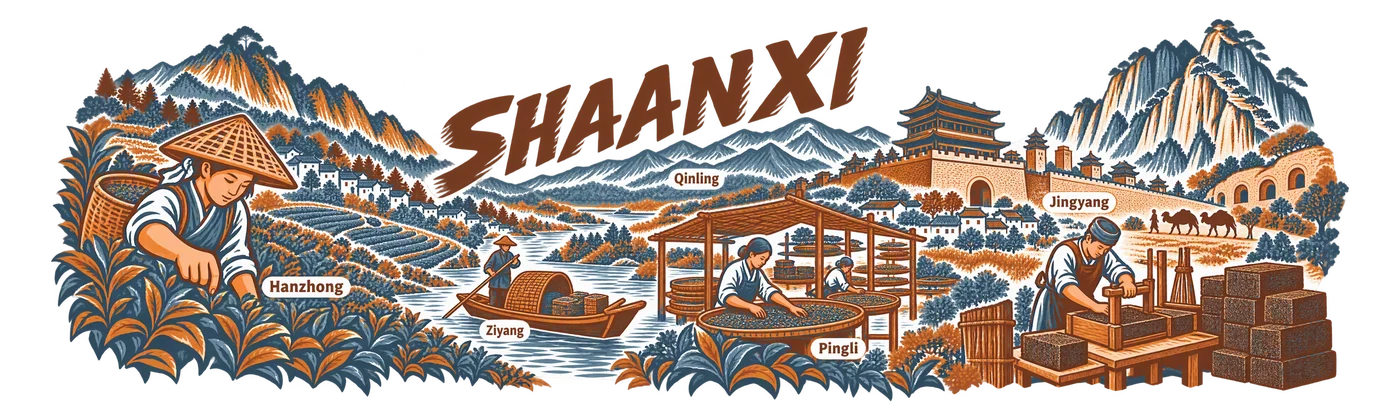Shaanxi — Southern leaf and northern route