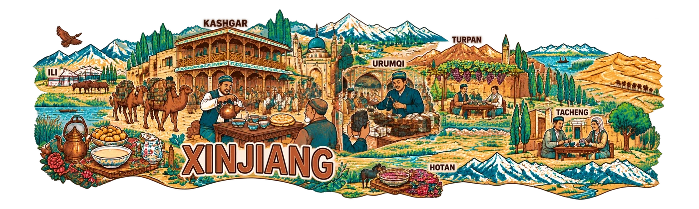 Синьцзян — Караван приглашает на чай