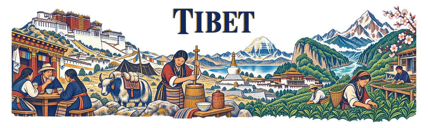 Tibet — Illustrated atlas